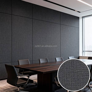 Panneau mural en PVC à texture de tissu haute densité |   Revêtement mural intérieur décoratif imperméable pour les espaces commerciaux et de divertissement - Product Image 6