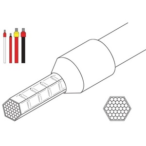 Alicates de crimpado hexagonales MLLER White PZ 10, 195 mm de longitud, 0.25-10 (aprox. AWG 26-8) mm, accesorio para gestión de cables - Product Image 5