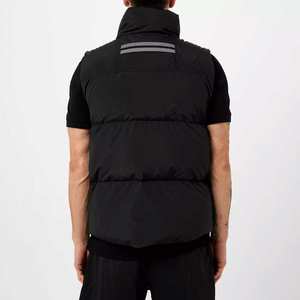 Nouveauté : Gilet sans manches pour homme, vestes en cuir personnalisables avec fermeture éclair, fabriquées par RASHEED MFG CO - Product Image 4