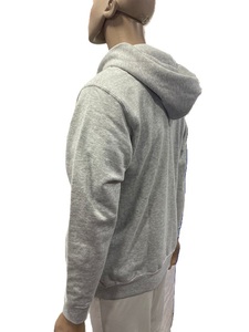 เสื้อฮู้ดผู้ชายผ้าฝ้ายถักคุณภาพสูง ปักลายตามสั่ง สีพื้น สำหรับฤดูใบไม้ร่วง สไตล์สตรีทแวร์ รับผลิตตามแบบ (OEM) ไซส์มาตรฐาน - Product Image 6