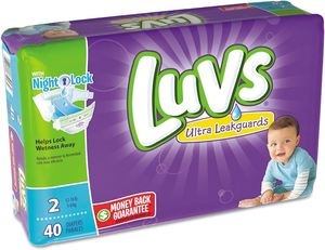 Vente en gros de couches pour bébés LUVS de qualité supérieure Absorption sur surface sèche fabriquée en France de haute qualité - Product Image 6