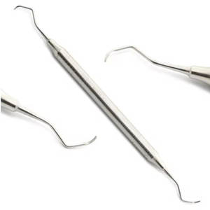 Curette parodontale de qualité supérieure de l'Université de Columbia, instruments dentaires durables en acier inoxydable, professionnels - Product Image 1