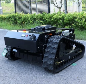 เครื่องตัดหญ้าแบบขับเคลื่อนด้วยตัวเอง ควบคุมระยะไกล 21 แรงม้า เครื่องยนต์ V-Twin Briggs & Stratton แบบติดตั้งบนแทร็ก ดีไซน์ Zero-Turn พร้อมระบบตรวจสอบระยะไกล - Product Image 4