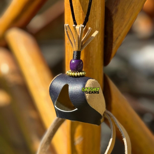 Llavero de capucha de cetrería qatarí Llavero de llamada de juego de cuero duradero - Product Image 2