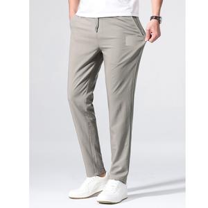 Pantalon de jogging pour homme de haute qualité, sur mesure haut de gamme, anti-froissement, imperméable, respirant, 100% coton, style droit, pantalon décontracté BD - Product Image 4