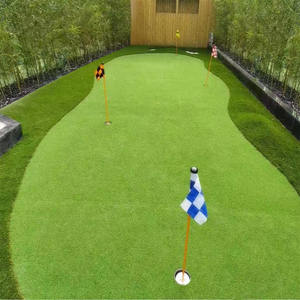 Gazon artificiel recyclable Ganba 20 mm de haute qualité, best-seller, pour sports, golf, tennis, terrains de jeux, jardins, intérieur, prix d'usine - Product Image 4