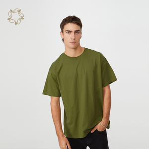 Nouveau T-shirt Sportif Oversize Personnalisé pour Homme 2025 - Vente en Gros, Impression de Logo Personnalisé, Manches Courtes d'Été, 100% Coton Tricoté - Product Image 5