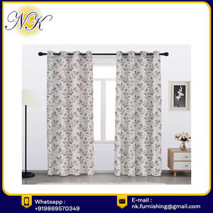 Cortina tejida con diseño de hojas multicapa al mejor precio, tela de poliéster estampada vibrante para uso doméstico sostenible moderna - Product Image 5