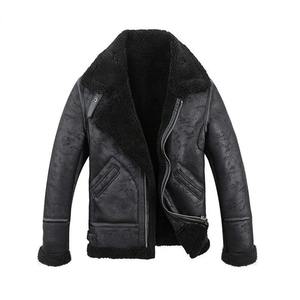 Veste en cuir vintage décontractée de conception personnalisée OEM pour hommes style extérieur moto veste en cuir PU pour hommes - Product Image 6