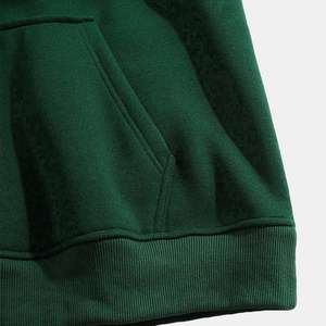 Sudadera con Capucha Ultra Gruesa de Invierno para Hombre, de Spandex/Algodón con Forro Polar, Bolsillos Profundos, Cordones Ajustables, Diseño Ecológico y Resistente al Viento - Estilo Urbano - Product Image 4