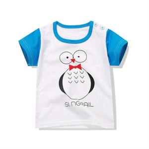 Personalizado de punto de algodón/fibra de bambú transpirable de alta calidad ecológico hombres sublimación Logo camisetas - Product Image 6