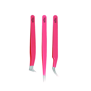 Meilleure pince à épiler d'extension de cils en acier inoxydable de qualité supérieure pointe pointue d'étiquette personnalisée en gros disponible - Product Image 6