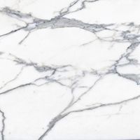 Dalle de marbre poli de qualité supérieure pour la décoration moderne Tuile de marbre beige populaire