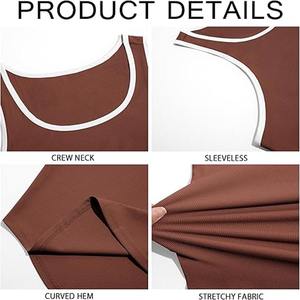 Camiseta sin mangas de Fitness para hombre, camiseta sin mangas de entrenamiento de Color, chaleco de gimnasio con logotipo personalizado, camiseta sin mangas para correr para hombre hecha por Dress Sports - Product Image 6