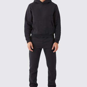 Chándal personalizado de alta calidad, chándal de 2 piezas, logotipo personalizado, ropa de entrenamiento de gimnasio para hombre, conjunto de Sudadera con capucha para correr para hombre, conjuntos para correr para hombre - Product Image 6