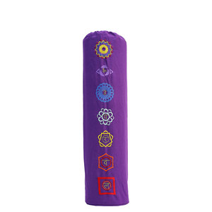 Premium Quality Brand New Portable Yoga Mat Bag 7 Chakra Customizable Design Multiple Colors Drawstring Fast Delivery Low Price - Product Image 3