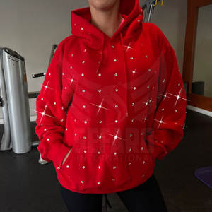 Sustainable Basics Hombres Rhinestone Sudaderas Ropa Secado rápido Hombres Rhinestone Sudaderas - Product Image 2