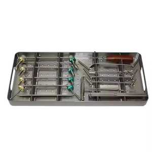 ชุดระบบชุบกระดูกสเตนเลสชุดเครื่องมือผ่าตัดออร์โธปิดิกส์ที่ผ่านการรับรอง CE ISO - Product Image 5