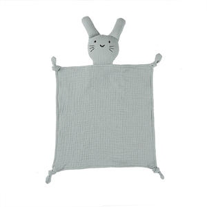 OEKO-TEX Groothandel Baby Comfort Speelgoed Biologisch Katoen Gebreide Security Dekbed Baby Deken - Product Image 4