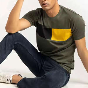 2025เสื้อยืดคอกลมสำหรับผู้ชายทรงโอเวอร์ไซส์ทำจากผ้าฝ้าย100% เสื้อยืดโลโก้แบบปรับแต่งได้ใส่สบาย - Product Image 3