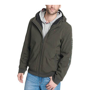 Coupe-vent Imperméable à Fermeture Éclair Respirant Vêtements de Randonnée en Plein Air Vestes Coupe-Vent d'Hiver Lourdes Haut de Gamme Personnalisées pour Hommes - Product Image 4