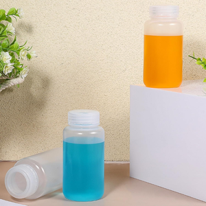 Botella de plástico redonda de HDPE de 250ml, contenedor de reactivo químico a prueba de fugas, botella de leche, embalaje de almacenamiento de píldoras de medicina líquida - Product Image 6