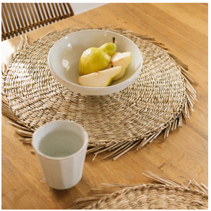 Wholesale Handwoven Round Seagrass Placemat Woven Seagrass <b>Table</b> Mats Woven Charger <b>Table</b> Decor From Vietnam - Product Image 6