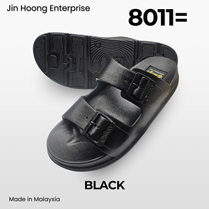 Sandales en PVC pour hommes à bout ouvert avec boucle, couleur bordeaux, légères, antidérapantes, douces, confortables, décontractées, vente en gros @migo 8011= Malaisie - Product Image 6