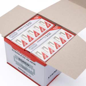 Cuchillas de afeitar de doble filo Dorco ST301 Platinum Extra, 1000 unidades, afeitado preciso con maquinilla de afeitar de seguridad súper afilada, regalos pequeños para el Navidad. - Product Image 3