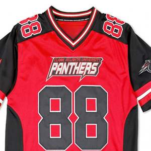 Clark Atlanta University Panthers Jersey 88 Numéro CAU Logo Team Apparel Vêtements de sport collégiaux personnalisés Grande taille Respirant - Product Image 2