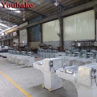 Boulangerie utilisée en acier inoxydable automatique pain grillé formant la machine fabricant de pâte à pain mouleur à baguette mouleur automatique de pain grillé