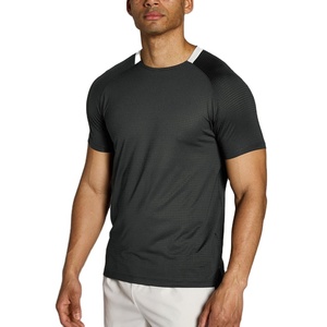 Camiseta Deportiva Lisa de Poliéster 100% Personalizada con Cuello, Transpirable y Ecológica para Gimnasio y Entrenamiento, Venta al por Mayor 2026 - Product Image 1