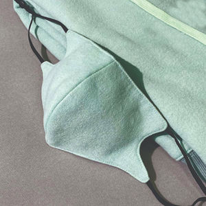 Sweat à capuche unisexe doublé de satin imprimé de haute qualité pour l'hiver, avec capuche en soie sur le devant, double couche, personnalisable, vierge pour femmes - Product Image 5