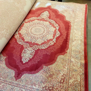 พรมพื้นที่ทําจากเส้นด้ายไหมลาย้เหนียว - Product Image 1