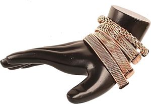 Brazalete Minimalista de Cobre, Brazalete de Cobre Martillado Hecho a Mano, Joyería Ayurvédica de Lujo, Brazalete de Cobre para Hombre y Mujer - Product Image 4