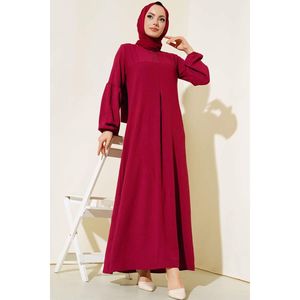 Robe à Manches Larges Bordeaux - Product Image 1