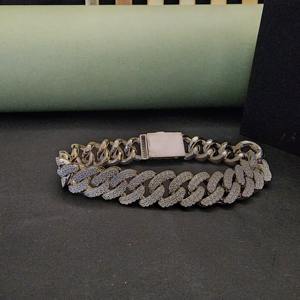 Women's Diamond Hip Hop Adorable <b>Bracelet</b> 925 Sterling Silver Exclusive Design 7CT Brilliant Cut IGI Certified for All Occasions - Product Image 3