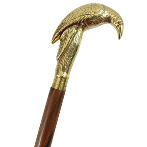 Factory Direct Sale Bird Sculpture Handle Grip Elderly Walking <b>Stick</b> Elderly Walking Cane Household Orthopedic People - Product Image 1