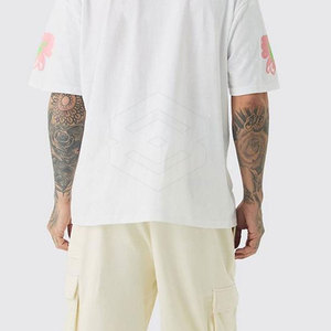 เสื้อยืดผ้าฝ้าย 100% ราคาโรงงาน วัสดุคุณภาพดี เสื้อยืดโอเวอร์ไซส์ แฟชั่น เสื้อยืดโอเวอร์ไซส์ผู้ชาย ใส่สบาย - Product Image 3