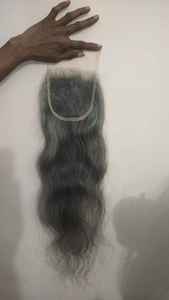 Cabello Humano Virgen Remy Indio de Lujo, Sin Procesar, de Primera Calidad, con Doble Trama a Máquina, Precio de Fábrica, Ondulado Natural, 5x5 6x6 - Product Image 4