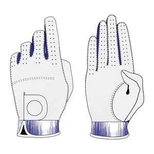 Gants de golf en cuir Cabretta souple hommes droitier main gauche confortable ajustement antidérapant poignée vente en gros logo personnalisé fournisseur OEM - Product Image 1