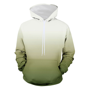 Sudadera con capucha de alta calidad para hombre, ropa de calle de diseño personalizado, cuello con capucha de impresión Digital frontal de lana de otoño, venta al por mayor - Product Image 3