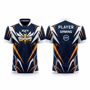 Camisetas de Esports Personalizadas para Niñas 2026, Diseño Gratuito, Impresión por Sublimación Completa de Alta Calidad, Camisetas de Equipo de Esports - Product Image 1