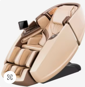 Rotai 8900 Massagesessel Rücken- und Nackenmassage-Stuhl Blau Morningstar Vier-Rollen-Massagesessel - Product Image 1