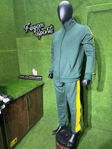 Survêtements de sport d'hiver personnalisés pour hommes avec un design imprimé de strass, en molleton de coton, fermeture à cordon - Product Image 2