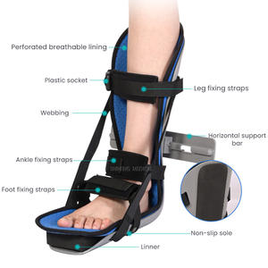 Orthotics pergelangan kaki dapat disesuaikan, baja antirotasi dan Aluminium untuk terapi fisik waktu malam di klinik - Product Image 4