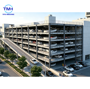 Estacionamiento de Varios Pisos con Estructura de Acero, <span class=keywords><strong>Garaje</strong></span> Prefabricado de Gran Altura en México, Edificio de Estacionamiento con Estructura Metálica - Product Image 1