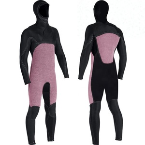 Venta al por mayor de trajes húmedos con cremallera en el pecho y logotipo 4/3 personalizado para hombres, traje de neopreno Yamamoto para surf acuático y buceo con logotipo impreso - Product Image 5