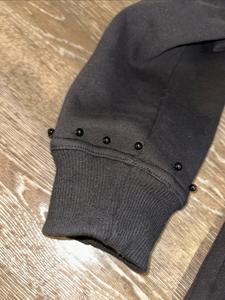 Sweat-shirts à capuche pour hommes avec logo personnalisé OEM, 100% coton, double poche, coupe ample, surdimensionné, polaire d'hiver, broderie 3D, écologique - Product Image 4