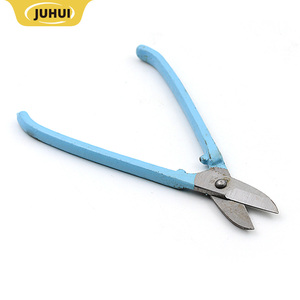 7-inch màu Xanh xử lý cắt Kìm tấm đồng cắt kéo sứ sửa chữa công cụ dây & kim loại Shears đồ trang sức thợ kim hoàn kìm - Product Image 1